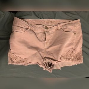 Rue 21 Shorts - lace detailing